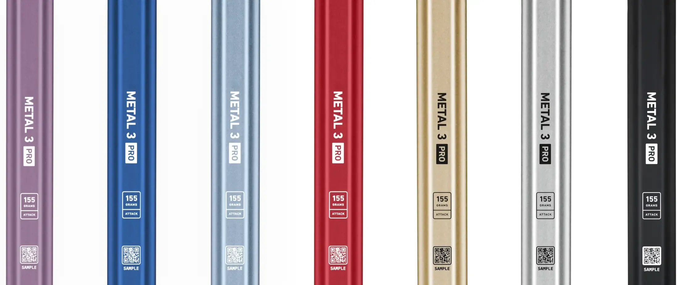 Men’s Metal 3 Pro Shaft Feature Black Silver More Durable